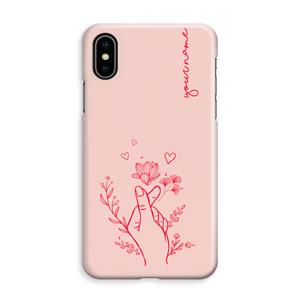 CaseCompany Giving Flowers: iPhone XS Max Volledig Geprint Hoesje