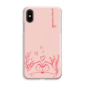 CaseCompany Love is in the air: iPhone XS Max Volledig Geprint Hoesje