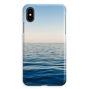 CaseCompany Water horizon: iPhone XS Max Volledig Geprint Hoesje