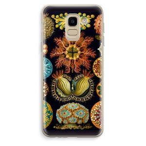 CaseCompany Haeckel Ascidiae: Samsung Galaxy J6 (2018) Transparant Hoesje