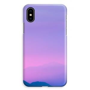 CaseCompany Sunset pastel: iPhone XS Max Volledig Geprint Hoesje