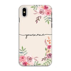 CaseCompany Rozen: iPhone XS Tough Case