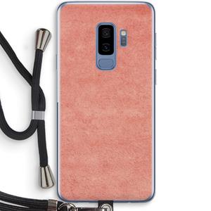 CaseCompany Marrakech Walls: Samsung Galaxy S9 Plus Transparant Hoesje met koord