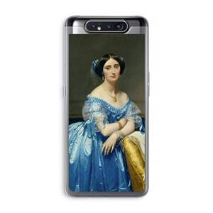 CaseCompany Eleonore: Samsung Galaxy A80 Transparant Hoesje