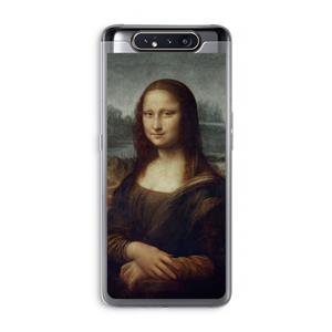 CaseCompany Mona Lisa: Samsung Galaxy A80 Transparant Hoesje