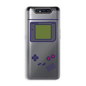 CaseCompany Game On: Samsung Galaxy A80 Transparant Hoesje