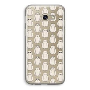 CaseCompany Uilen: Samsung Galaxy A5 (2017) Transparant Hoesje