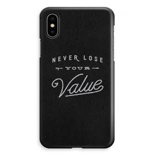 CaseCompany Never lose your value: iPhone XS Max Volledig Geprint Hoesje