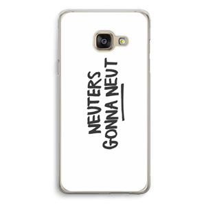 CaseCompany Neuters: Samsung Galaxy A3 (2016) Transparant Hoesje
