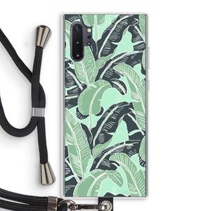 CaseCompany This Sh*t Is Bananas: Samsung Galaxy Note 10 Plus Transparant Hoesje met koord