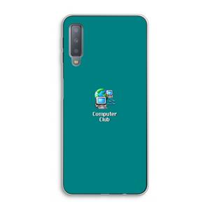 CaseCompany Win98: Samsung Galaxy A7 (2018) Transparant Hoesje