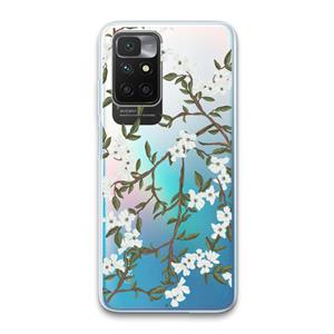 CaseCompany Blossoming spring: Xiaomi Redmi 10 Transparant Hoesje