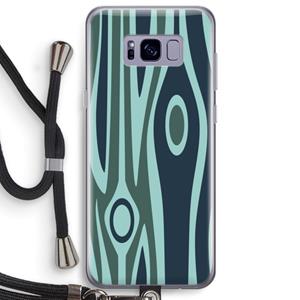 CaseCompany Bast B: Samsung Galaxy S8 Plus Transparant Hoesje met koord