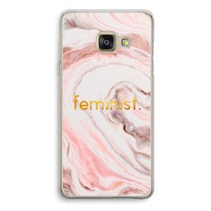 CaseCompany Feminist: Samsung Galaxy A3 (2016) Transparant Hoesje
