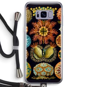 CaseCompany Haeckel Ascidiae: Samsung Galaxy S8 Plus Transparant Hoesje met koord