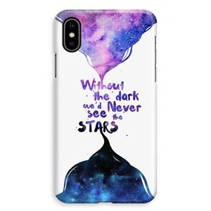 CaseCompany Stars quote: iPhone XS Max Volledig Geprint Hoesje
