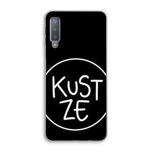 CaseCompany KUST ZE: Samsung Galaxy A7 (2018) Transparant Hoesje
