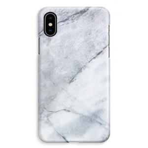 CaseCompany Witte marmer: iPhone XS Max Volledig Geprint Hoesje