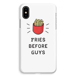 CaseCompany Fries before guys: iPhone XS Max Volledig Geprint Hoesje