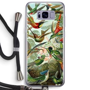 CaseCompany Haeckel Trochilidae: Samsung Galaxy S8 Plus Transparant Hoesje met koord