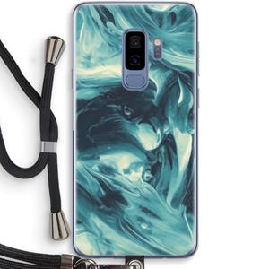 CaseCompany Dreaming About Whales: Samsung Galaxy S9 Plus Transparant Hoesje met koord