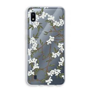 CaseCompany Blossoming spring: Samsung Galaxy A10 Transparant Hoesje
