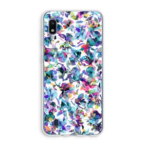 CaseCompany Hibiscus Flowers: Samsung Galaxy A10 Transparant Hoesje