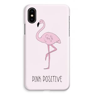 CaseCompany Pink positive: iPhone XS Max Volledig Geprint Hoesje