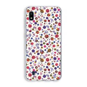 CaseCompany Planets Space: Samsung Galaxy A10 Transparant Hoesje
