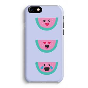 CaseCompany Smiley watermeloen: Volledig Geprint iPhone 7 Plus Hoesje