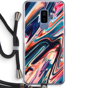 CaseCompany Quantum Being: Samsung Galaxy S9 Plus Transparant Hoesje met koord