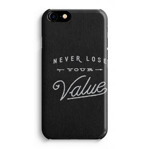 CaseCompany Never lose your value: Volledig Geprint iPhone 7 Plus Hoesje