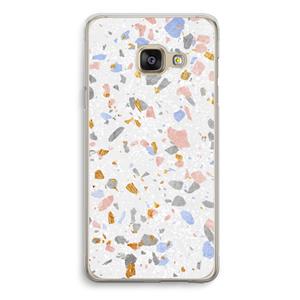 CaseCompany Terrazzo N°8: Samsung Galaxy A3 (2016) Transparant Hoesje