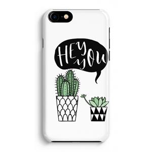 CaseCompany Hey you cactus: Volledig Geprint iPhone 7 Plus Hoesje