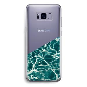CaseCompany Weerkaatsing water: Samsung Galaxy S8 Transparant Hoesje