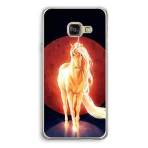CaseCompany Last Unicorn: Samsung Galaxy A3 (2016) Transparant Hoesje