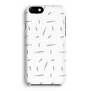 CaseCompany Hipster stripes: Volledig Geprint iPhone 7 Plus Hoesje