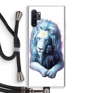 CaseCompany Child Of Light: Samsung Galaxy Note 10 Plus Transparant Hoesje met koord