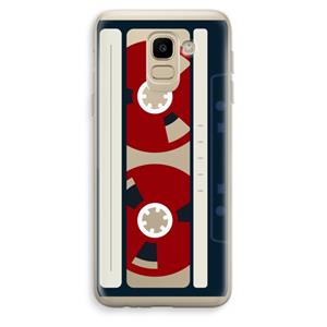 CaseCompany Here's your tape: Samsung Galaxy J6 (2018) Transparant Hoesje