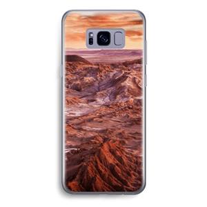 CaseCompany Mars: Samsung Galaxy S8 Transparant Hoesje