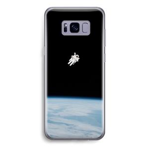 CaseCompany Alone in Space: Samsung Galaxy S8 Transparant Hoesje