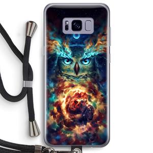 CaseCompany Aurowla: Samsung Galaxy S8 Plus Transparant Hoesje met koord