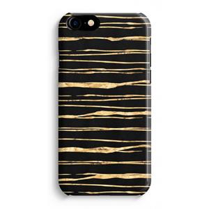 CaseCompany Gouden strepen: Volledig Geprint iPhone 7 Plus Hoesje