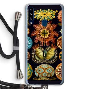 CaseCompany Haeckel Ascidiae: Samsung Galaxy A20s Transparant Hoesje met koord