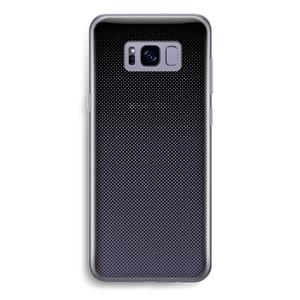 CaseCompany Musketon Halftone: Samsung Galaxy S8 Transparant Hoesje