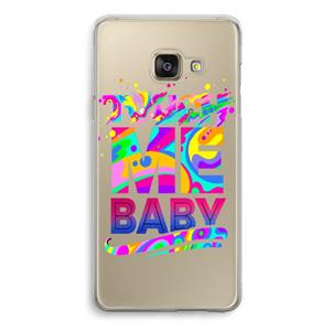 CaseCompany Touch Me: Samsung Galaxy A3 (2016) Transparant Hoesje