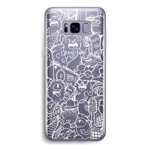 CaseCompany Vexx City #2: Samsung Galaxy S8 Transparant Hoesje