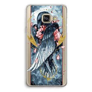 CaseCompany Golden Raven: Samsung Galaxy A3 (2016) Transparant Hoesje