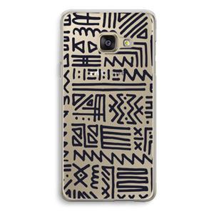 CaseCompany Marrakech print: Samsung Galaxy A3 (2016) Transparant Hoesje