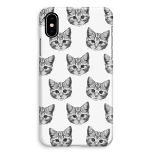 CaseCompany Kitten: iPhone XS Max Volledig Geprint Hoesje